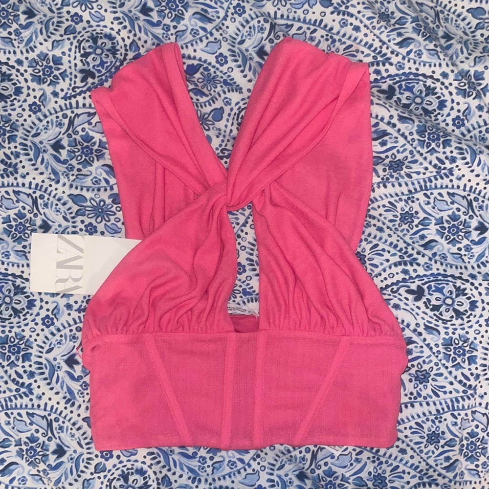 NWT ZARA CROP TOP